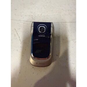 Nokia 2720 Fold T Mobile Flip Phone Camera Silver Blue